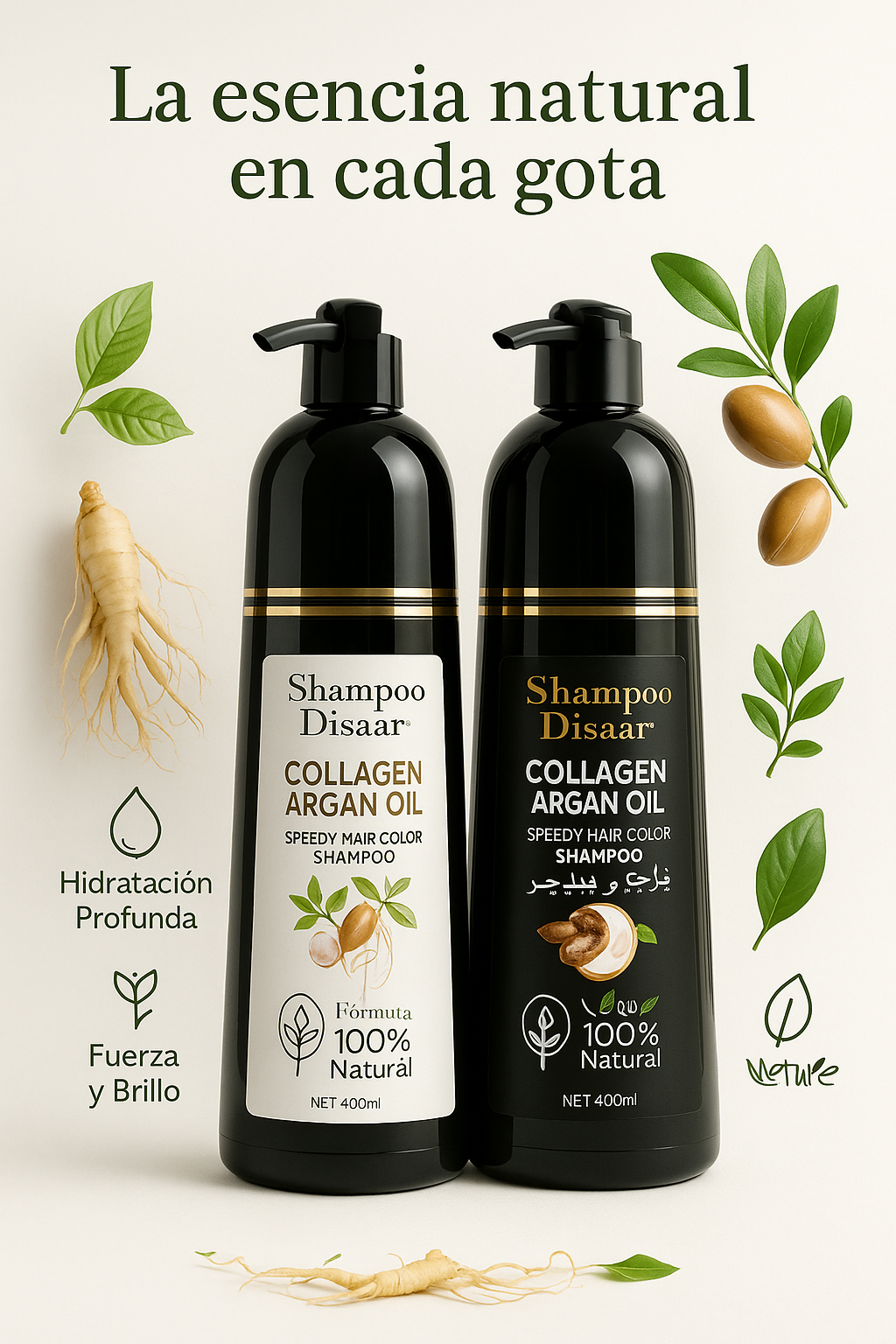 SHAMPOO CUBRE CANAS 400ML