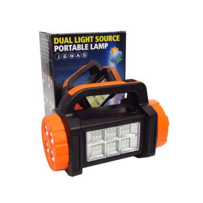 Farol Linterna  De Carga Solar 3 Modos