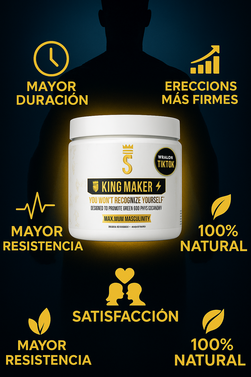 King Maker® Tu poder masculino y confianza imparable