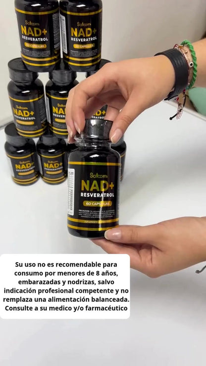 NAD + RESVERATROL 60 cap 3x $75.000